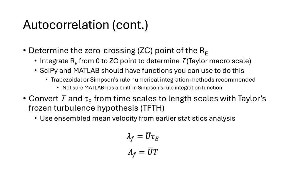 autocorrelation cont 1