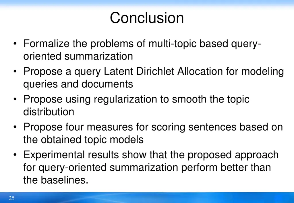 conclusion