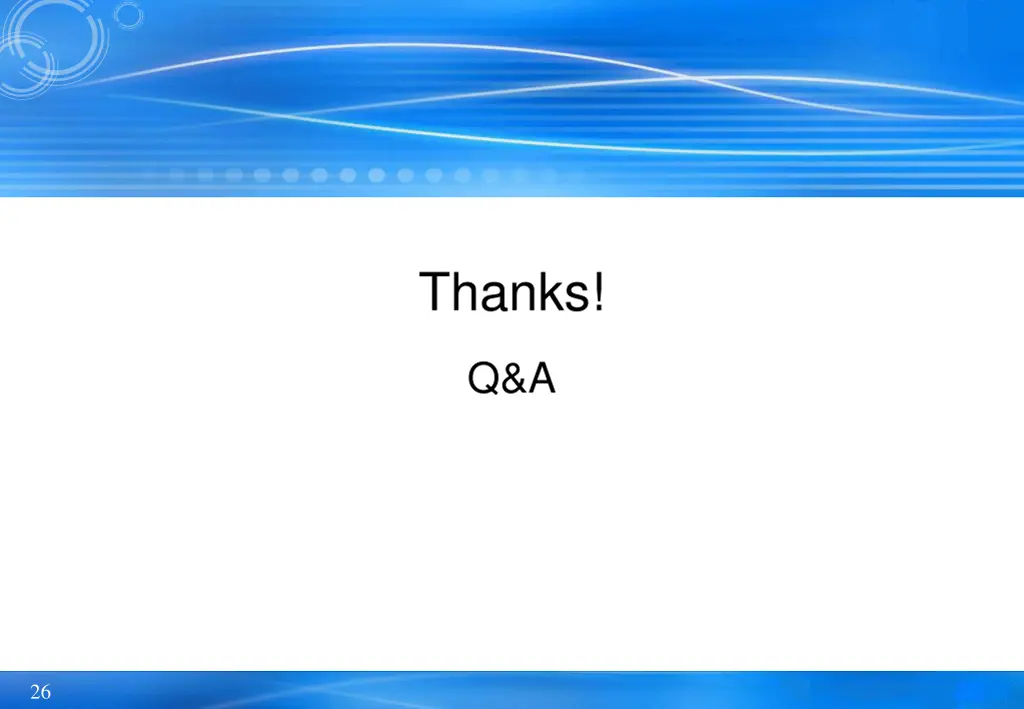 thanks