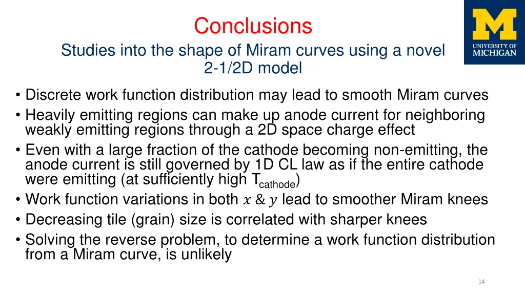conclusions