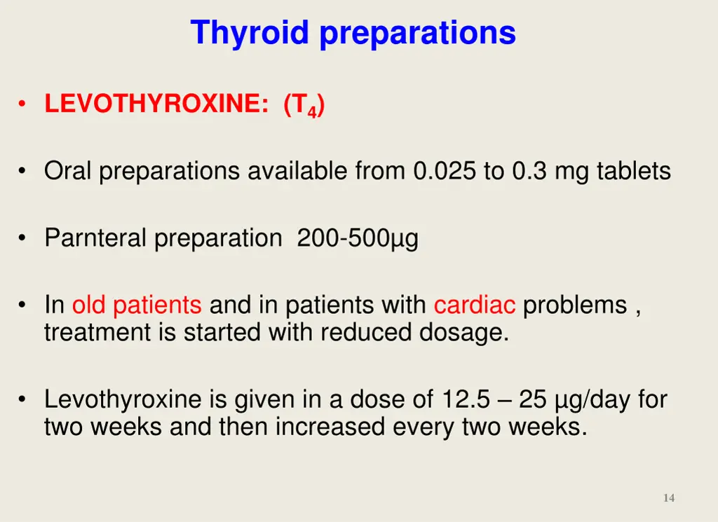 thyroid preparations 1
