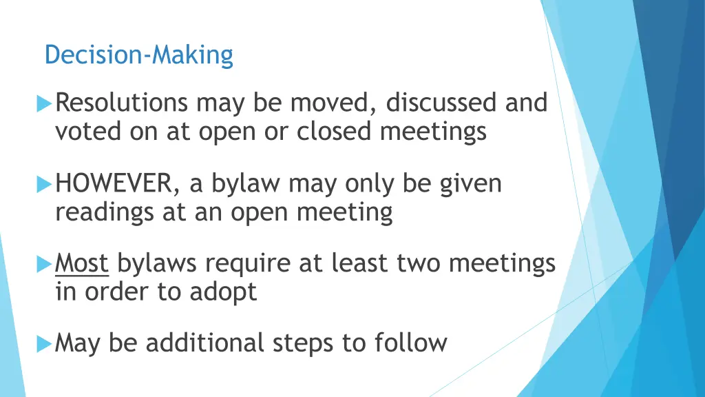 decision making