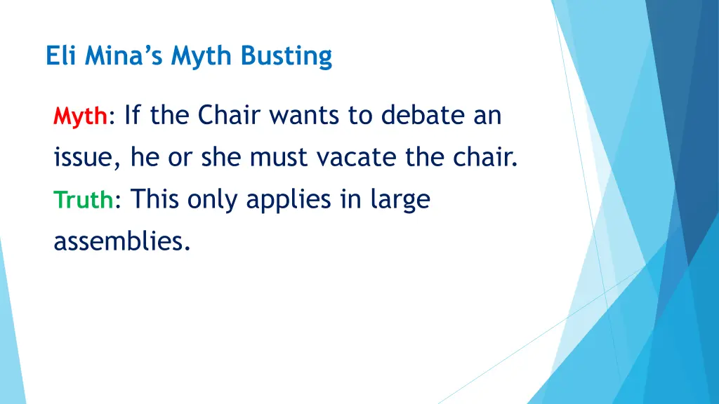 eli mina s myth busting 4