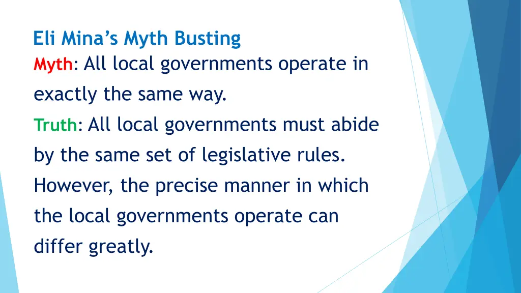 eli mina s myth busting myth all local