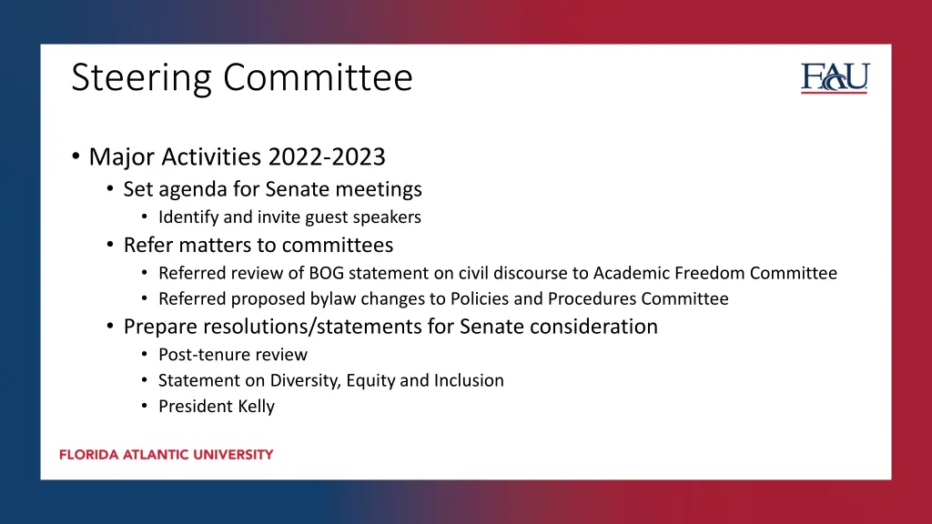 steering committee 2