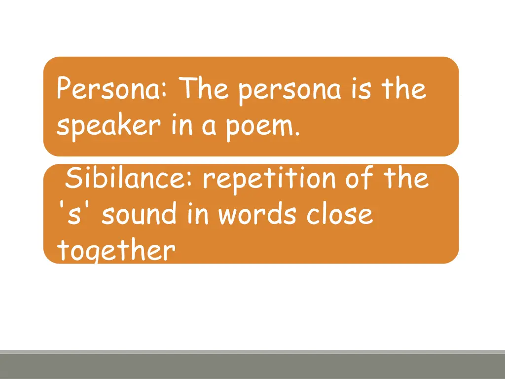 persona the persona is the speaker in a poem