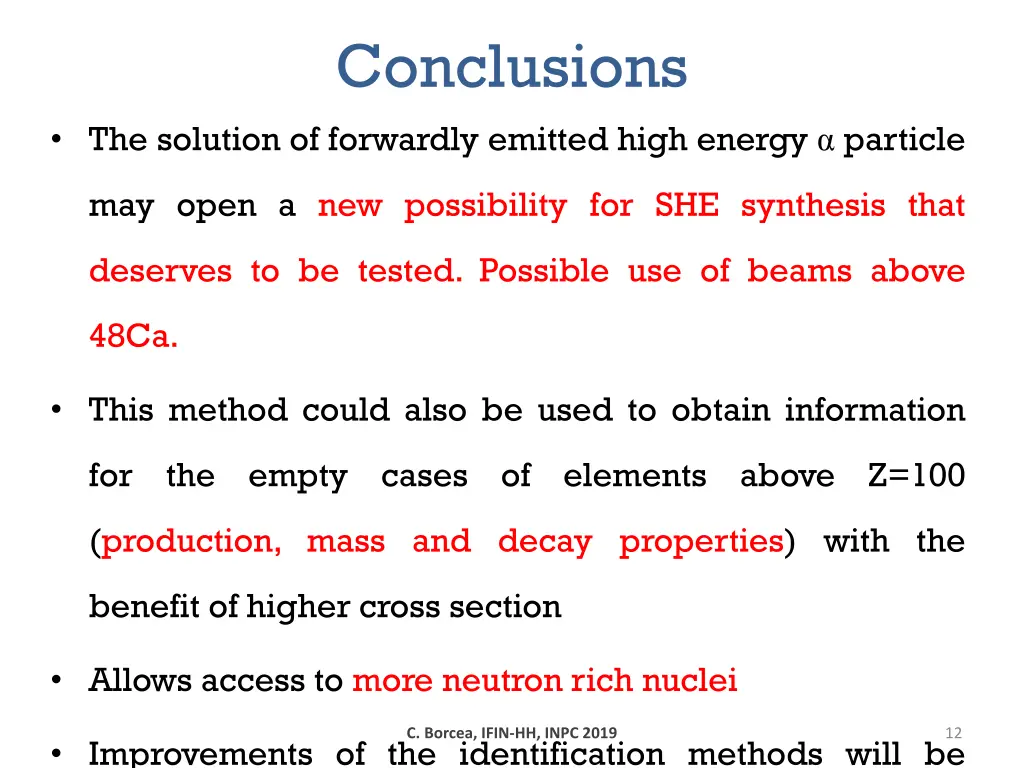 conclusions