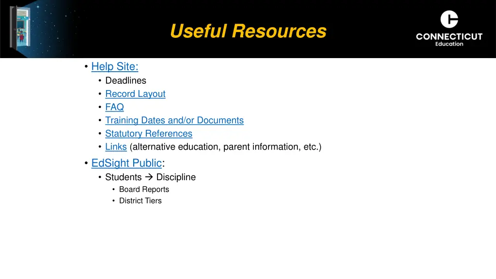 useful resources