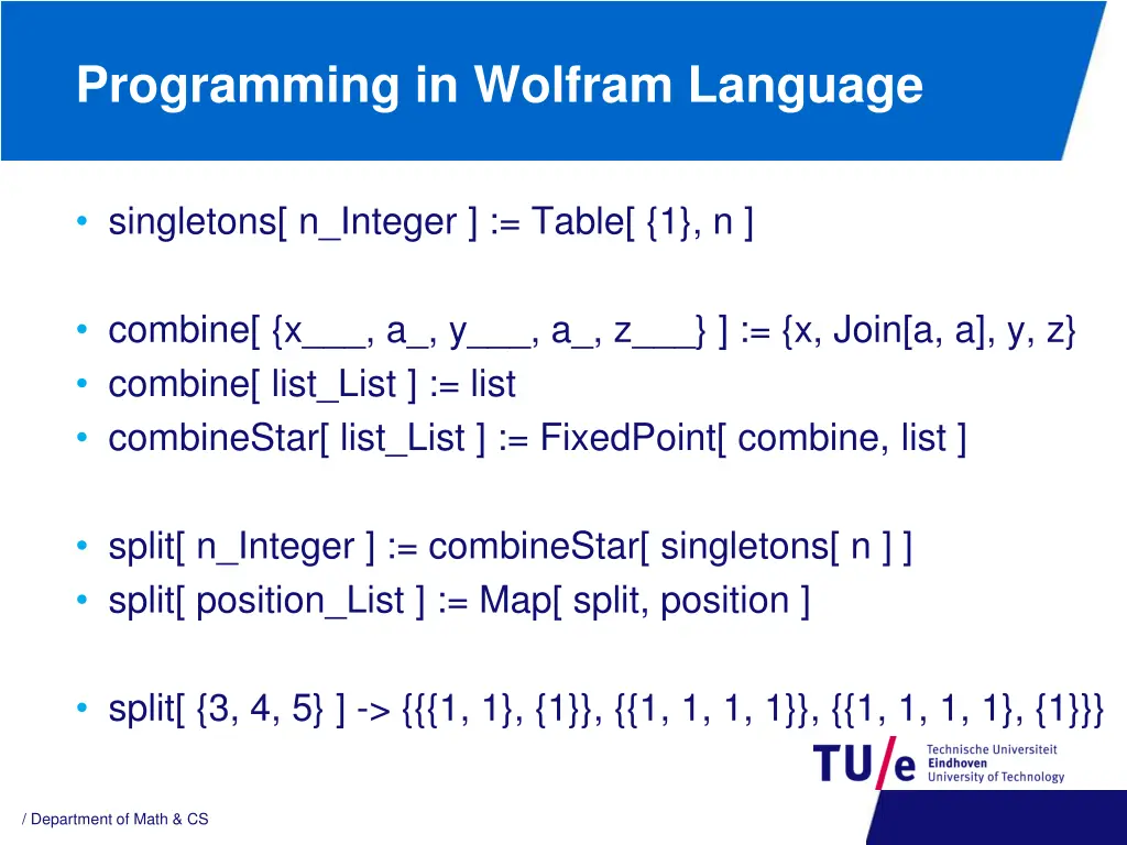 programming in wolfram language