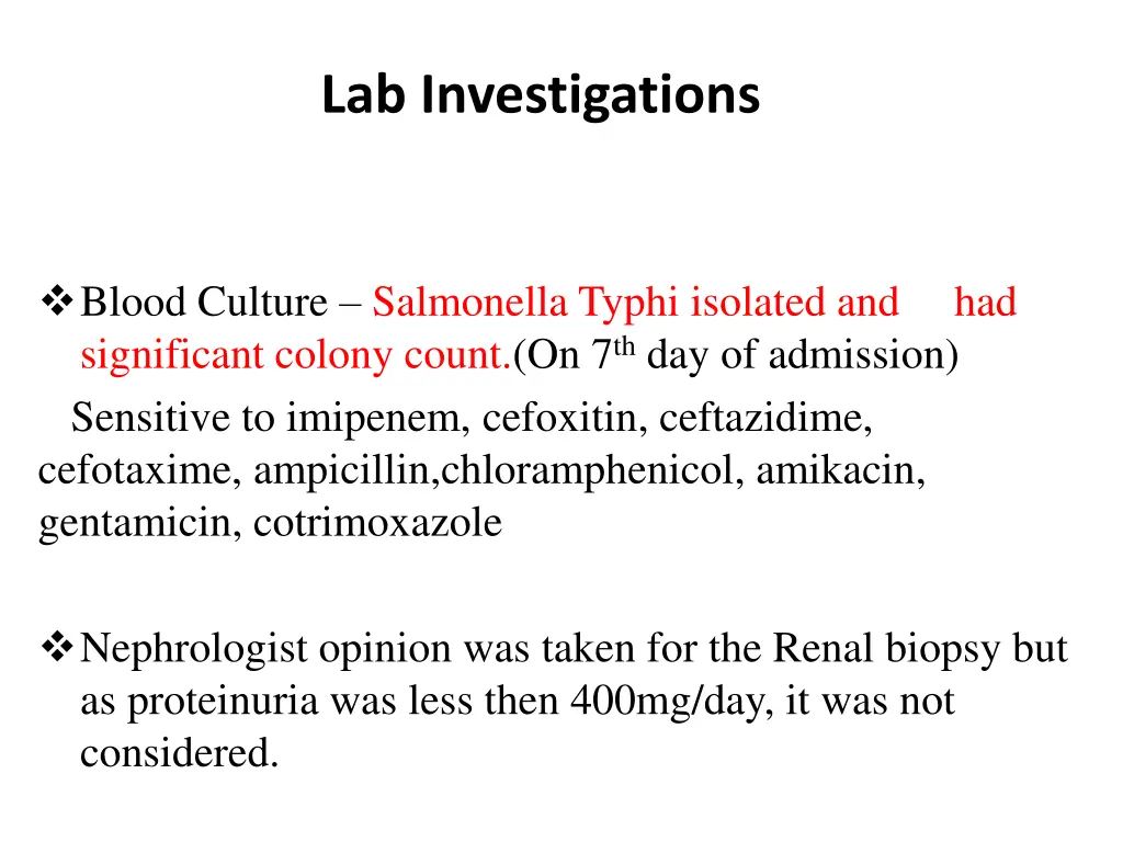 lab investigations 5