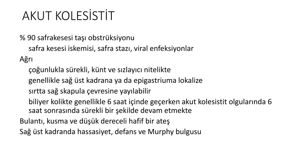 akut koles st t
