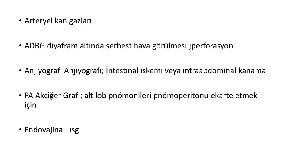 arteryel kan gazlar