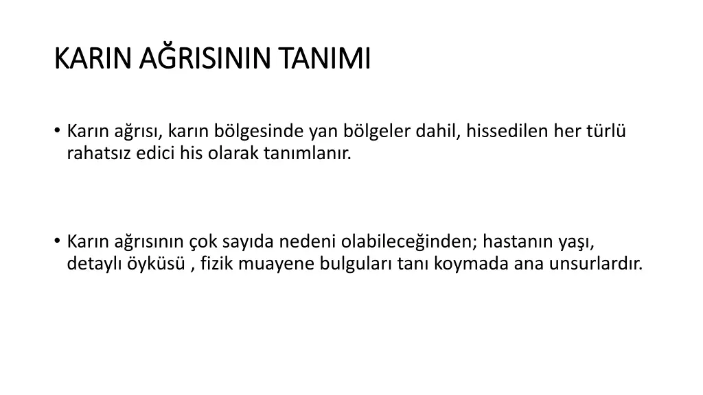 karin a risinin tanimi karin a risinin tanimi