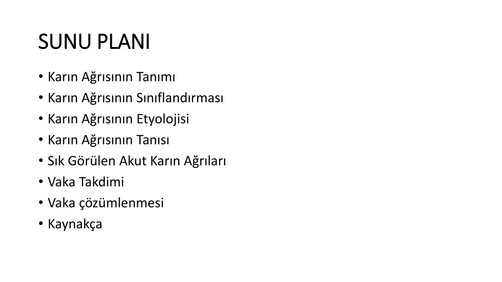 sunu plani sunu plani