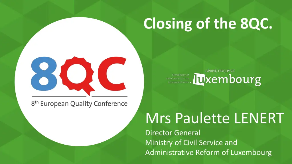 closing of the 8qc
