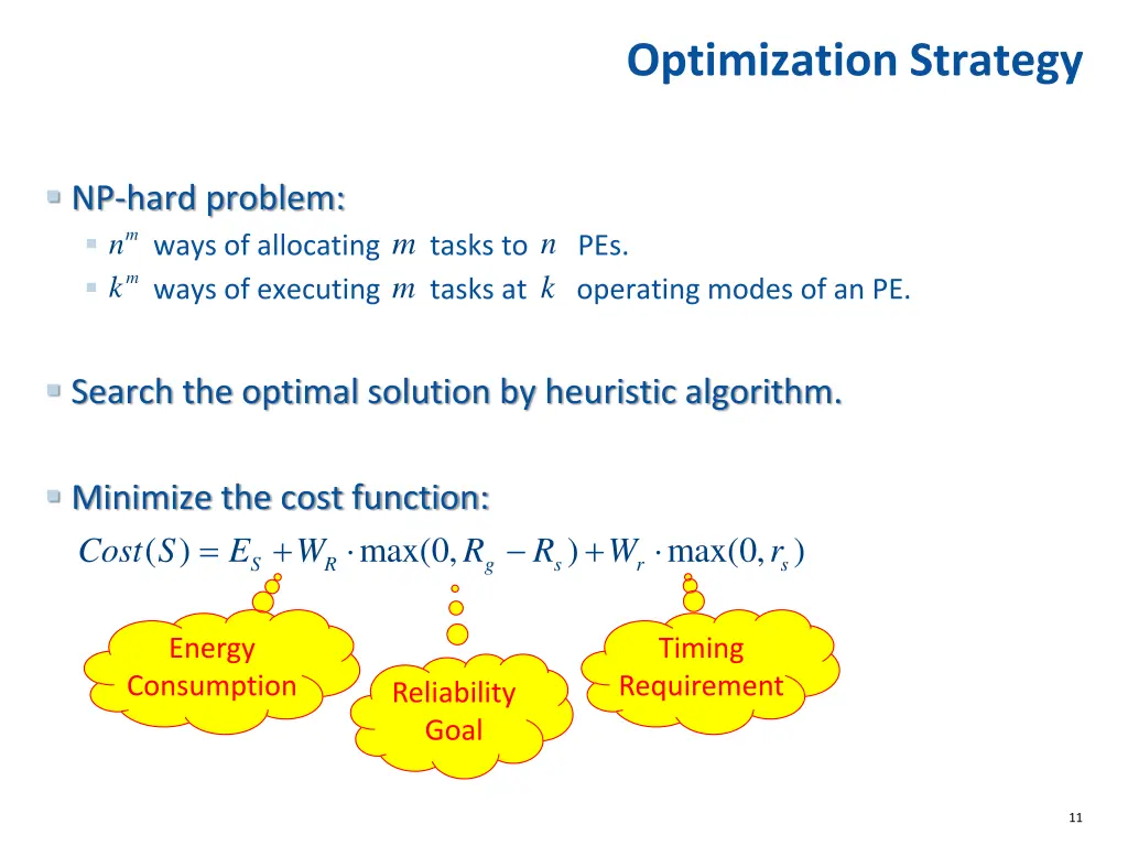 optimization strategy