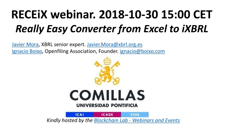 receix webinar 2018 10 30 15 00 cet really easy