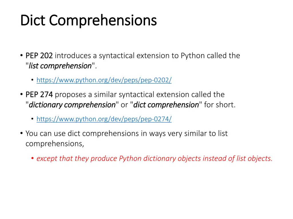 dict dict comprehensions comprehensions