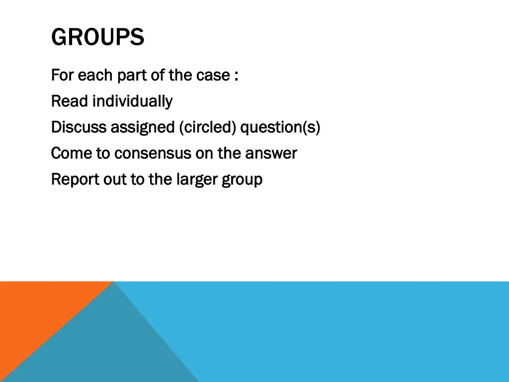 groups