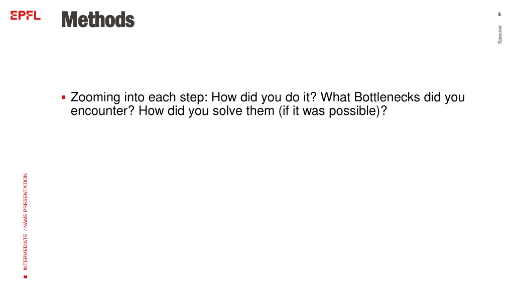 methods methods