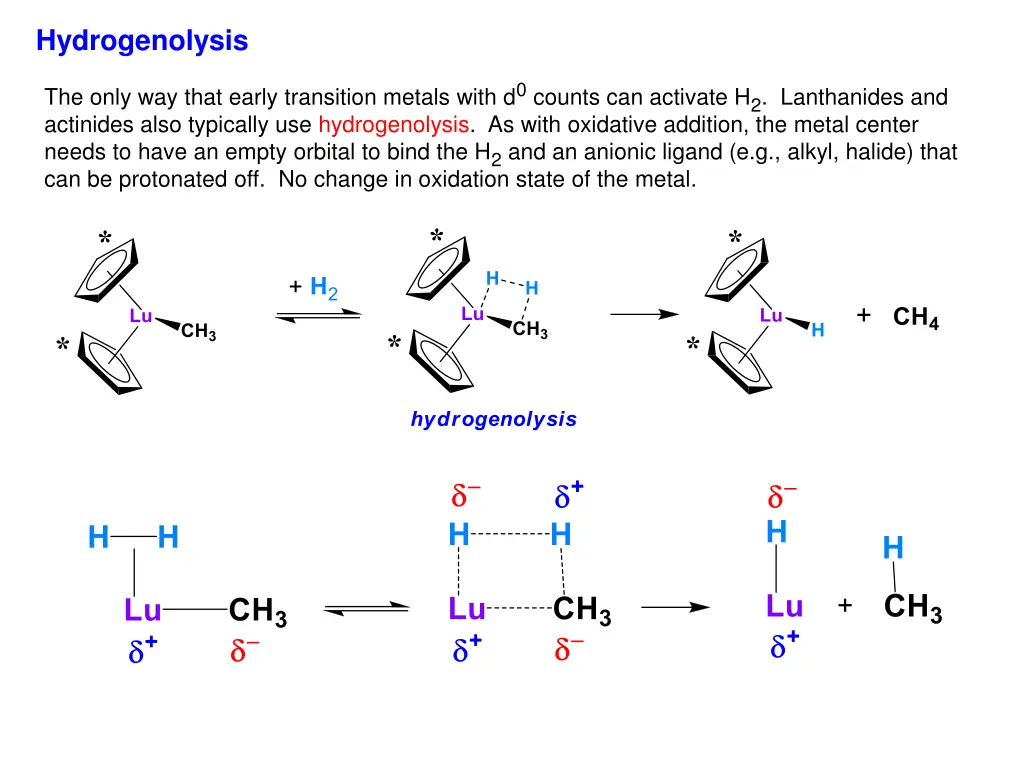 hydrogenolysis