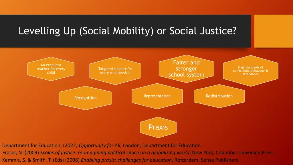 levelling up social mobility or social justice