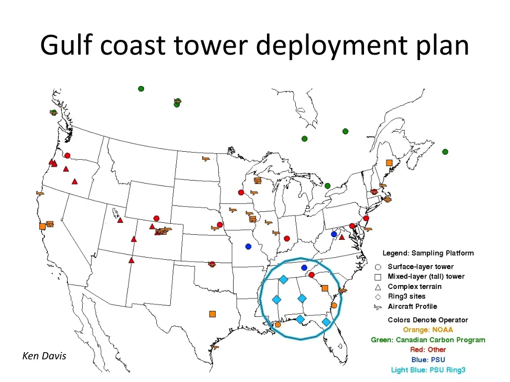 gulf coast tower deployment plan