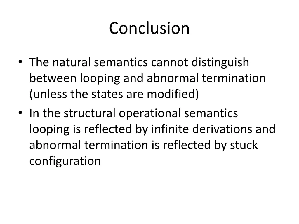 conclusion