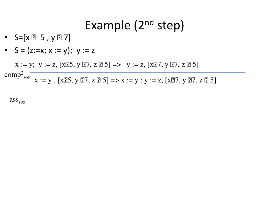 example 2 nd step