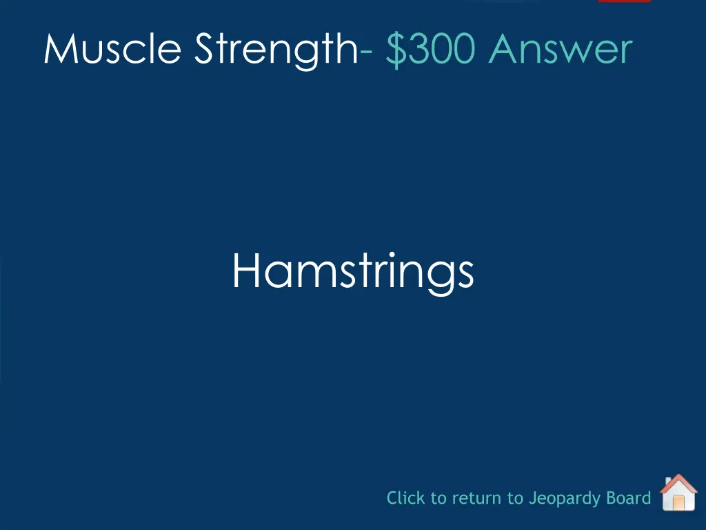 muscle strength 300 answer