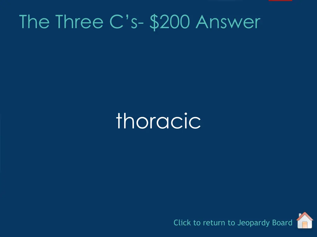 the three c s 200 answer