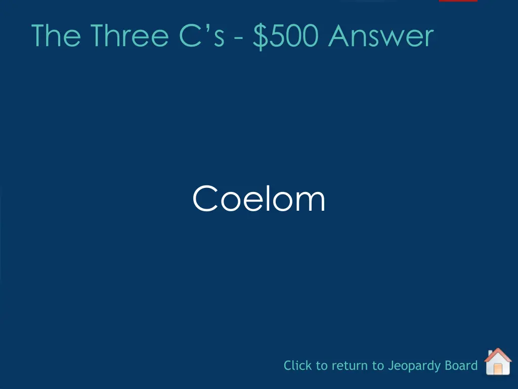 the three c s 500 answer