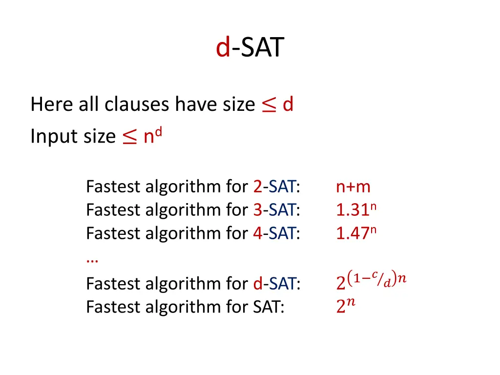 d sat