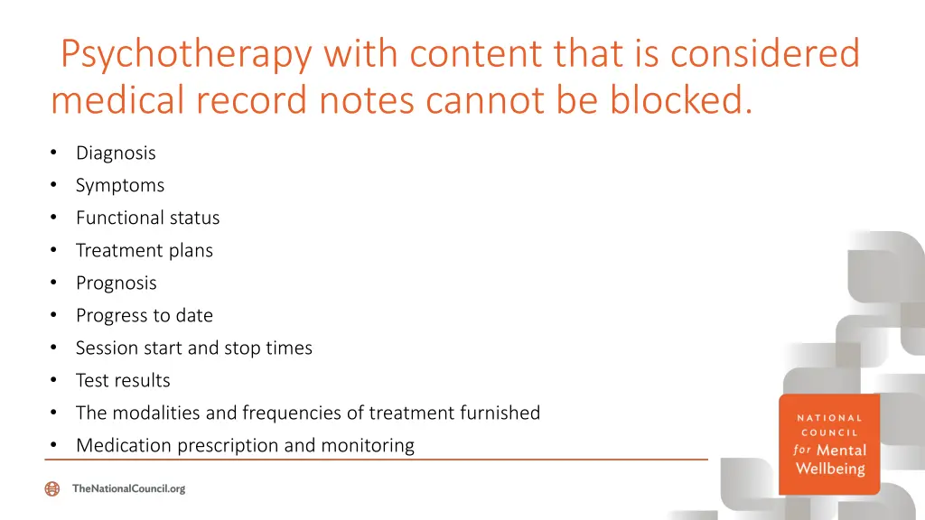 psychotherapy with content that is considered