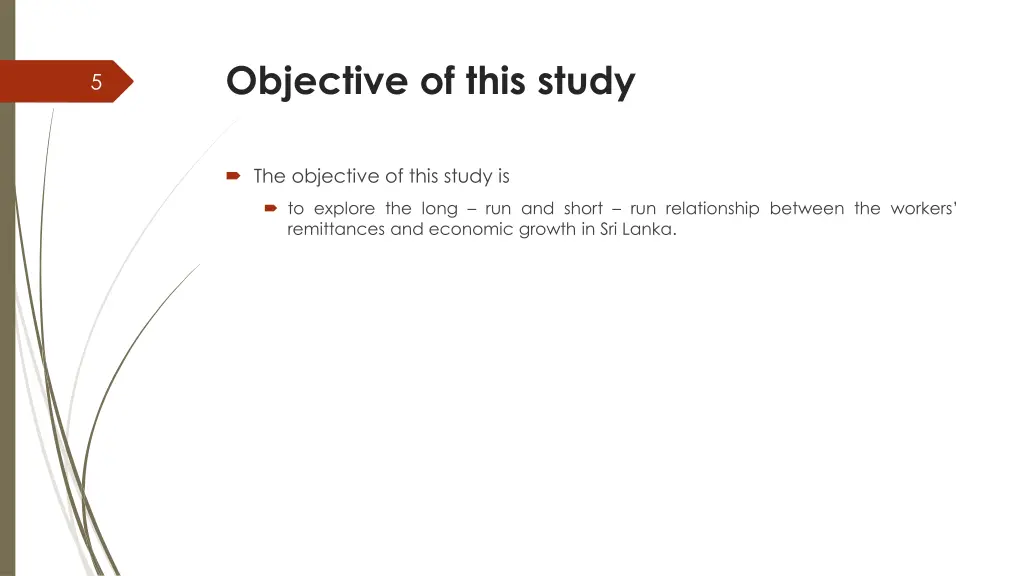 objective of this study
