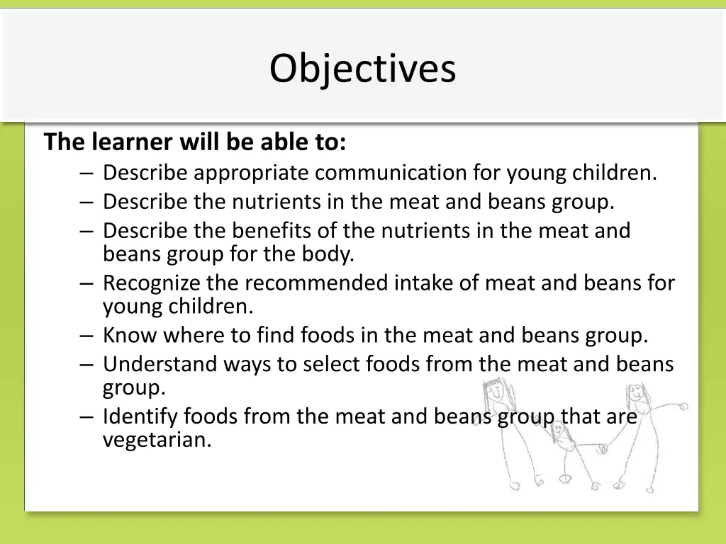 objectives