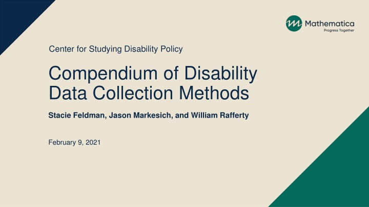 center for studying disability policy compendium
