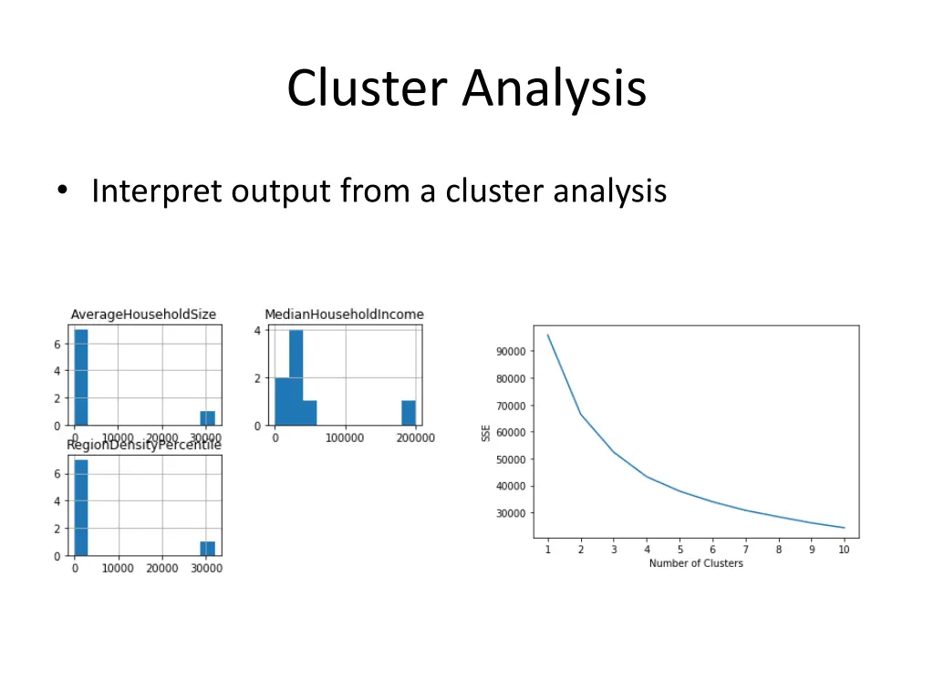 cluster analysis