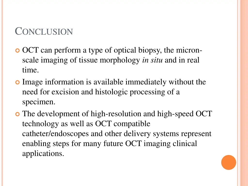 c onclusion