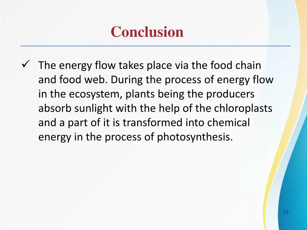 conclusion