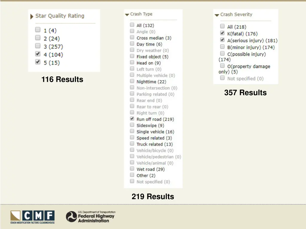 116 results