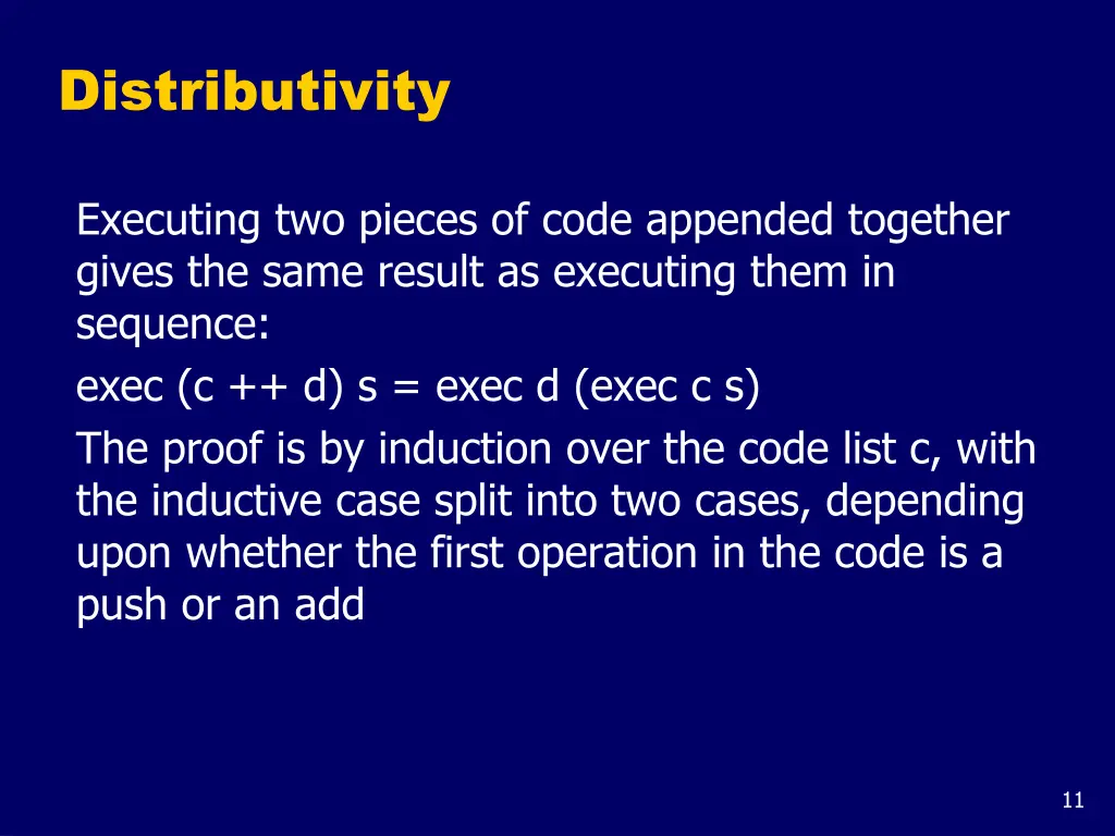 distributivity