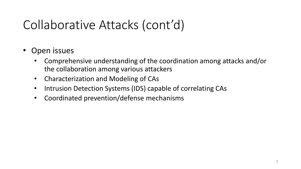 collaborative attacks cont d 1