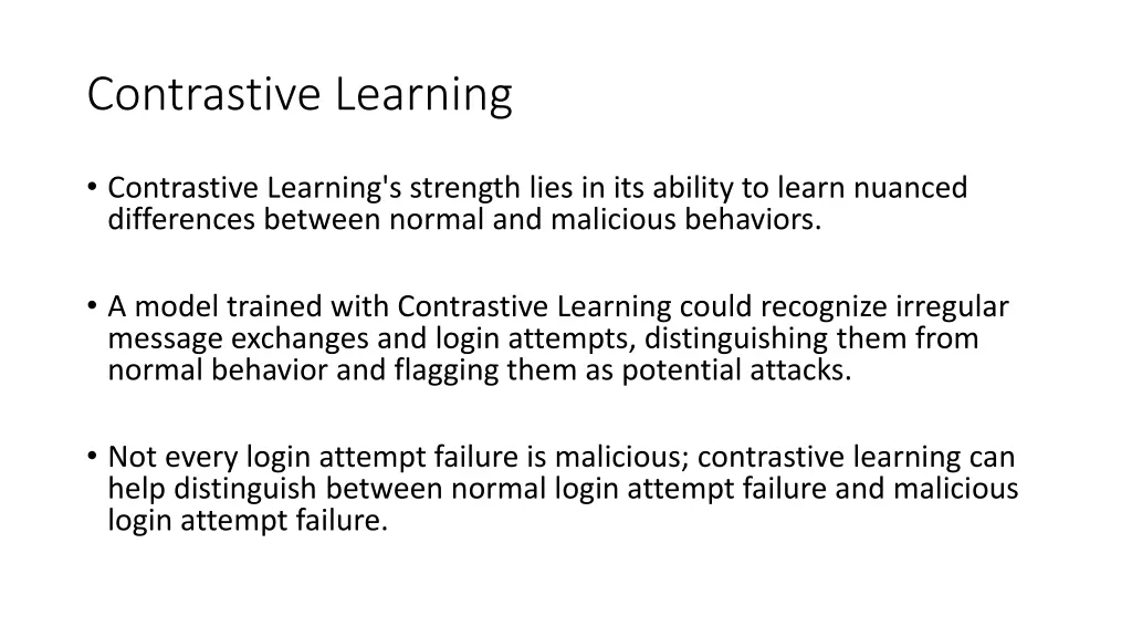 contrastive learning