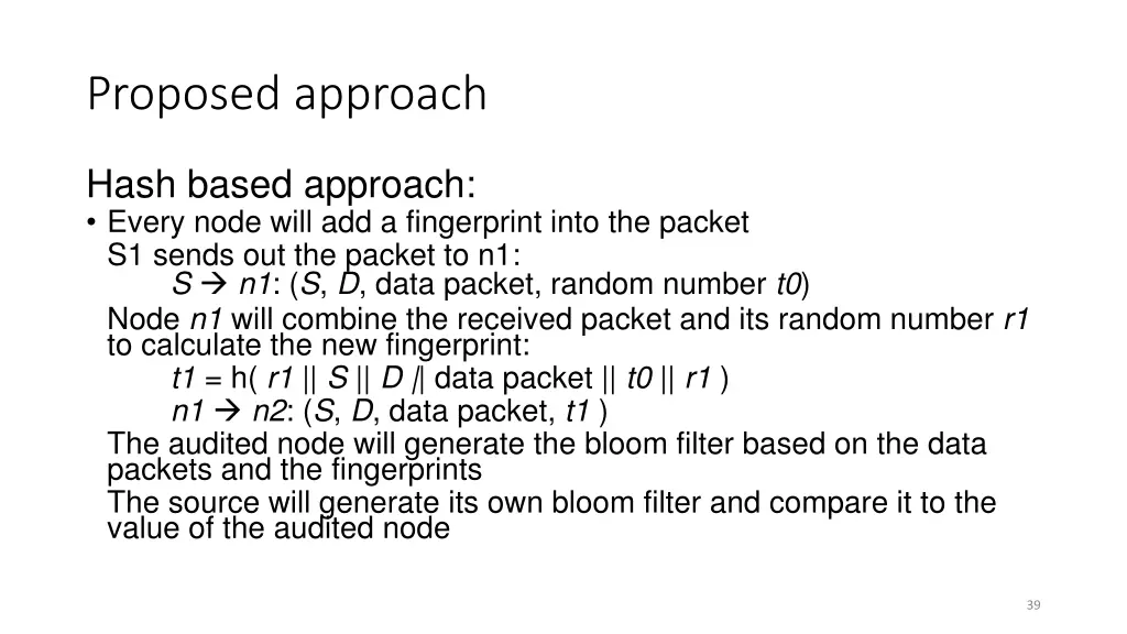 proposed approach 1