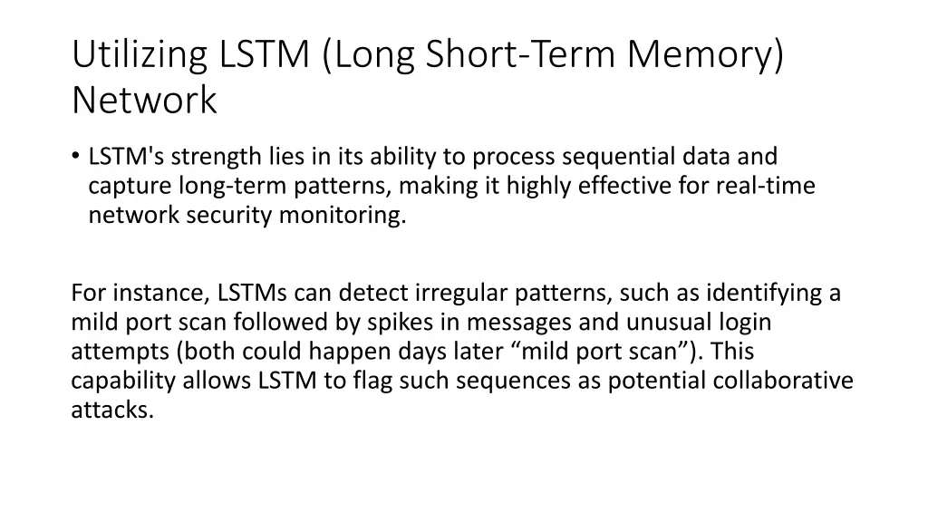 utilizing lstm long short term memory network