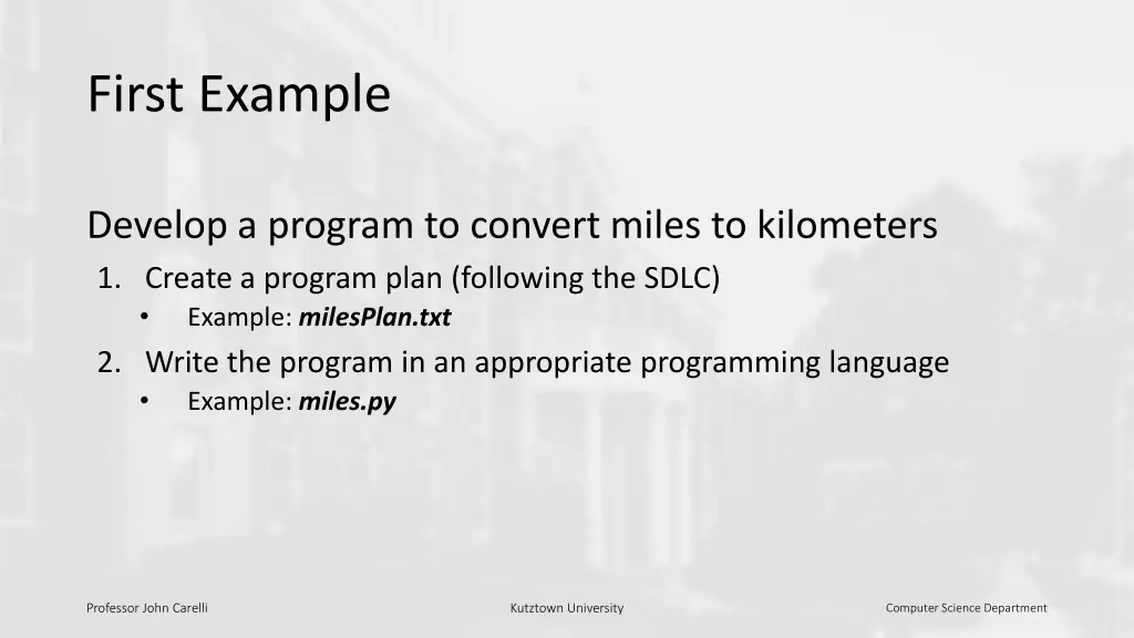 first example
