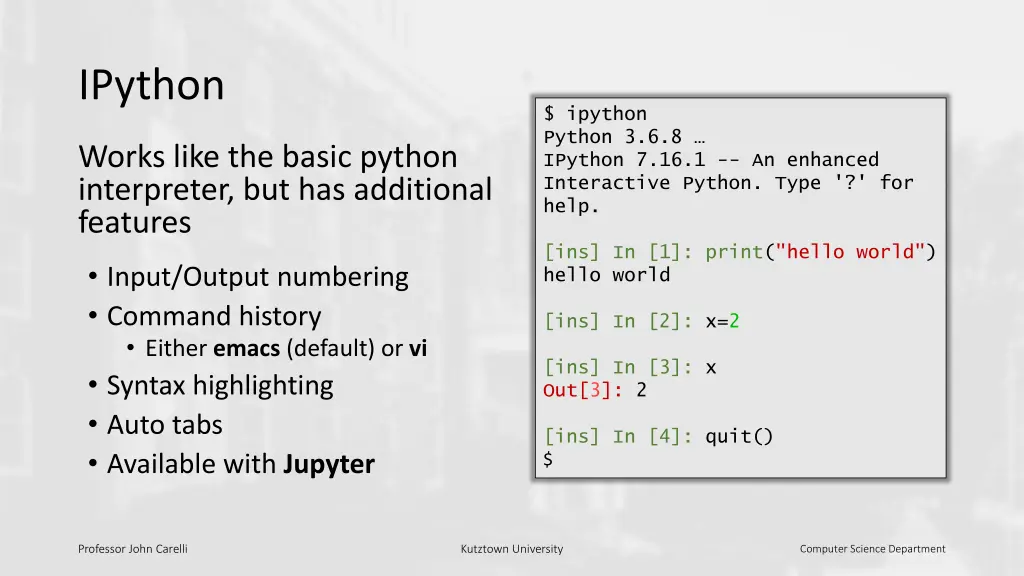 ipython