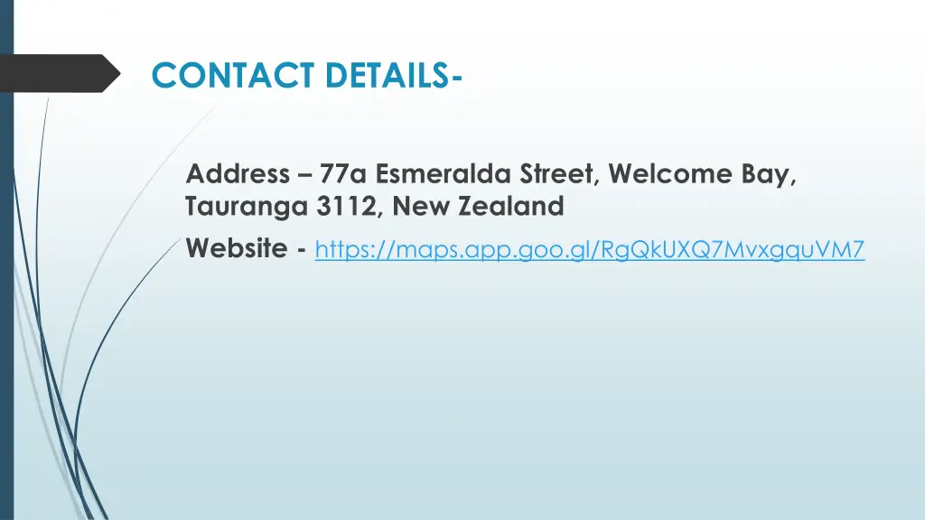 contact details
