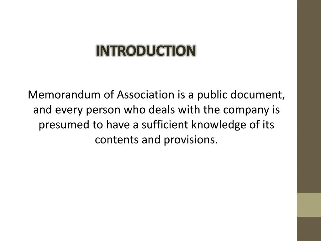 introduction